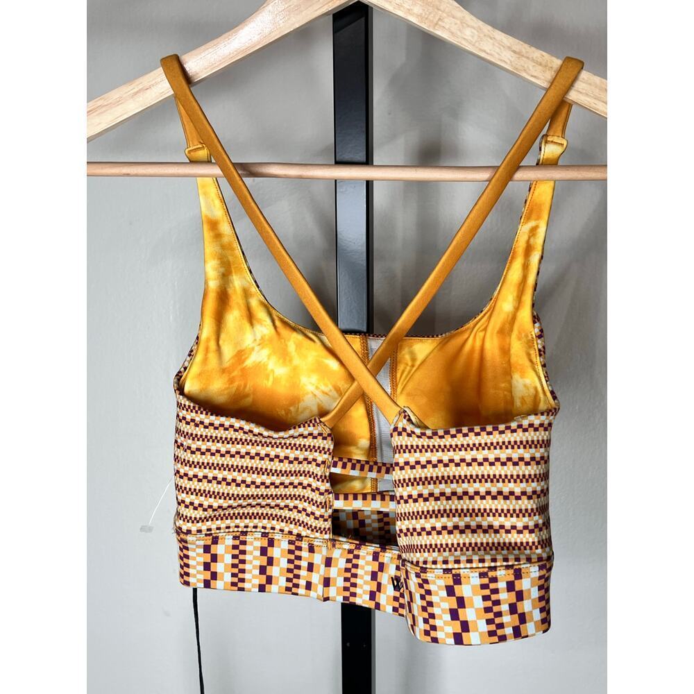 Wear It To Heart Sports Bra Bundle XS NWT 3pc Gaby Strap Back Mixed Prints - Picture 5 of 12